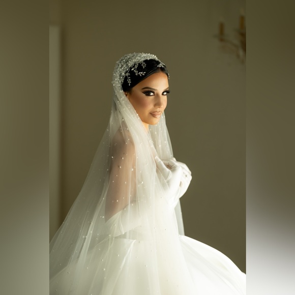 Selling veil & headpiece! - Picture 3 of 10